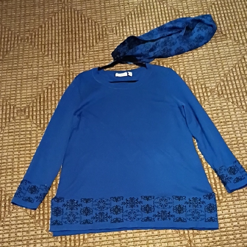 Kim Rogers Vibrant Blue Knitwear